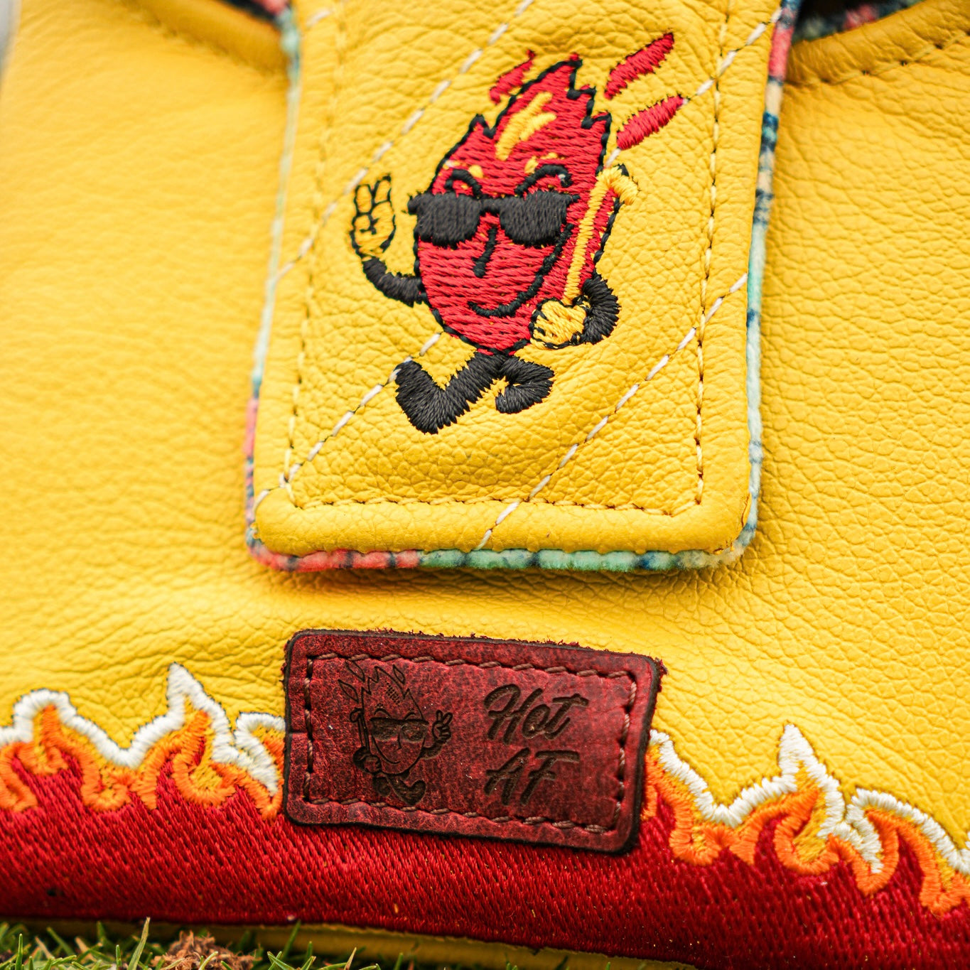 TROTTIE GOLF | OG FLAMIN ONION MASTER PUTTER COVER | DORMIE WORKSHOP