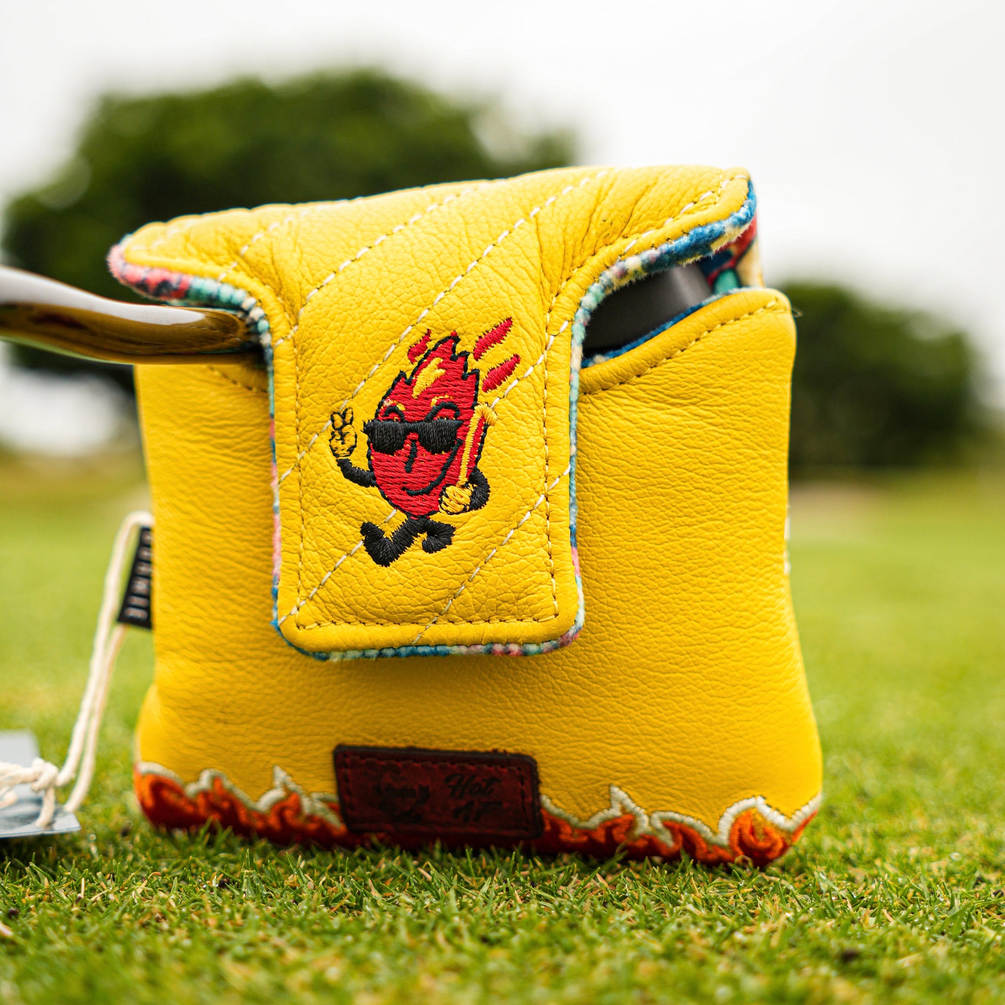 TROTTIE GOLF | OG FLAMIN ONION MASTER PUTTER COVER | DORMIE WORKSHOP